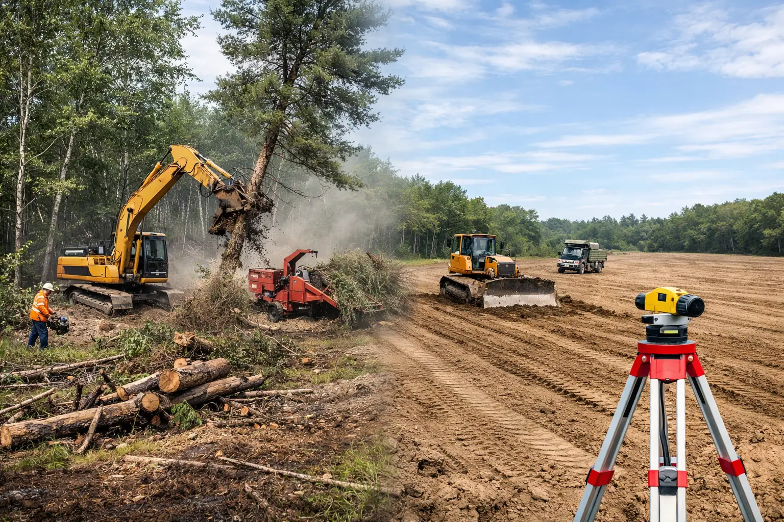 Hyde's Construction Site Clearing & Preparation services in Southeast Alabama